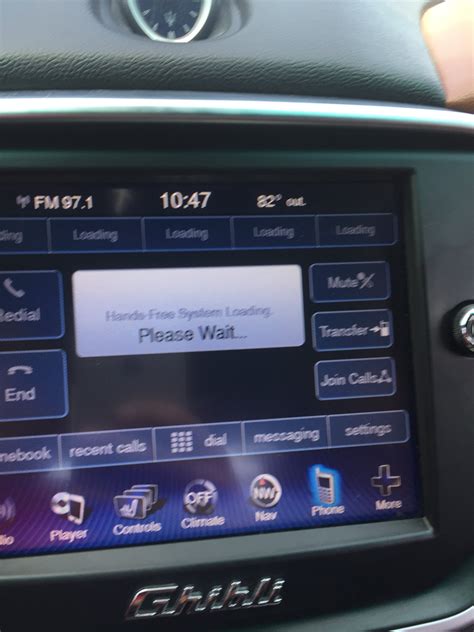Its tempting to blame the iPhone for this, but its also possible that there are newer Bluetooth versions in the iPhone than the cars. . Maserati ghibli uconnect update